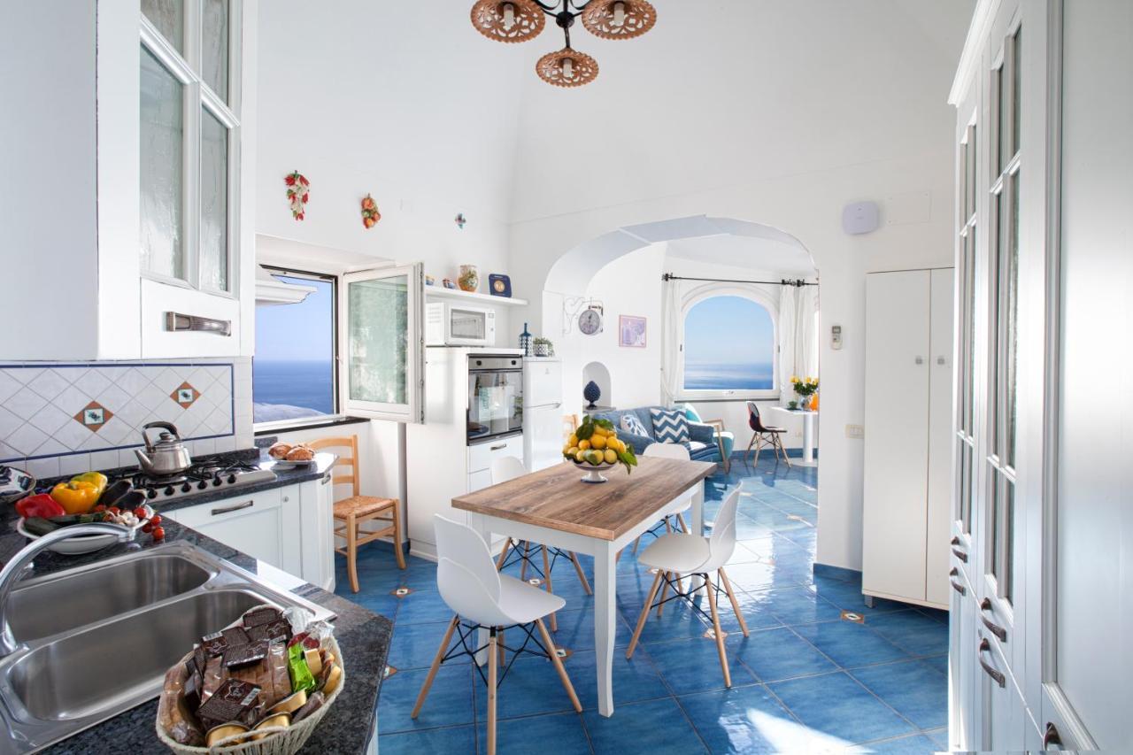 Estate4Home - Villa Settemari Positano Bagian luar foto