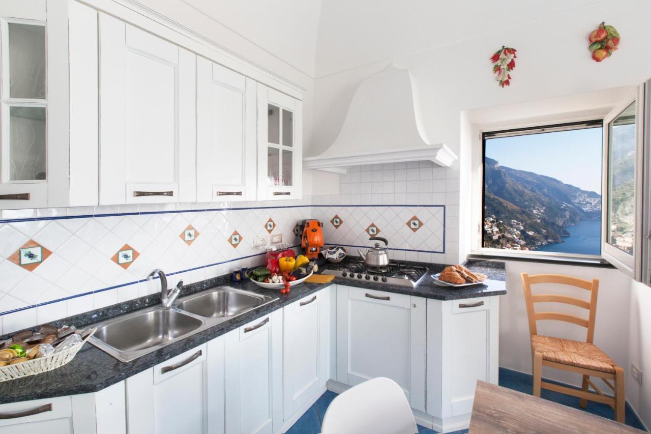 Estate4Home - Villa Settemari Positano Bagian luar foto