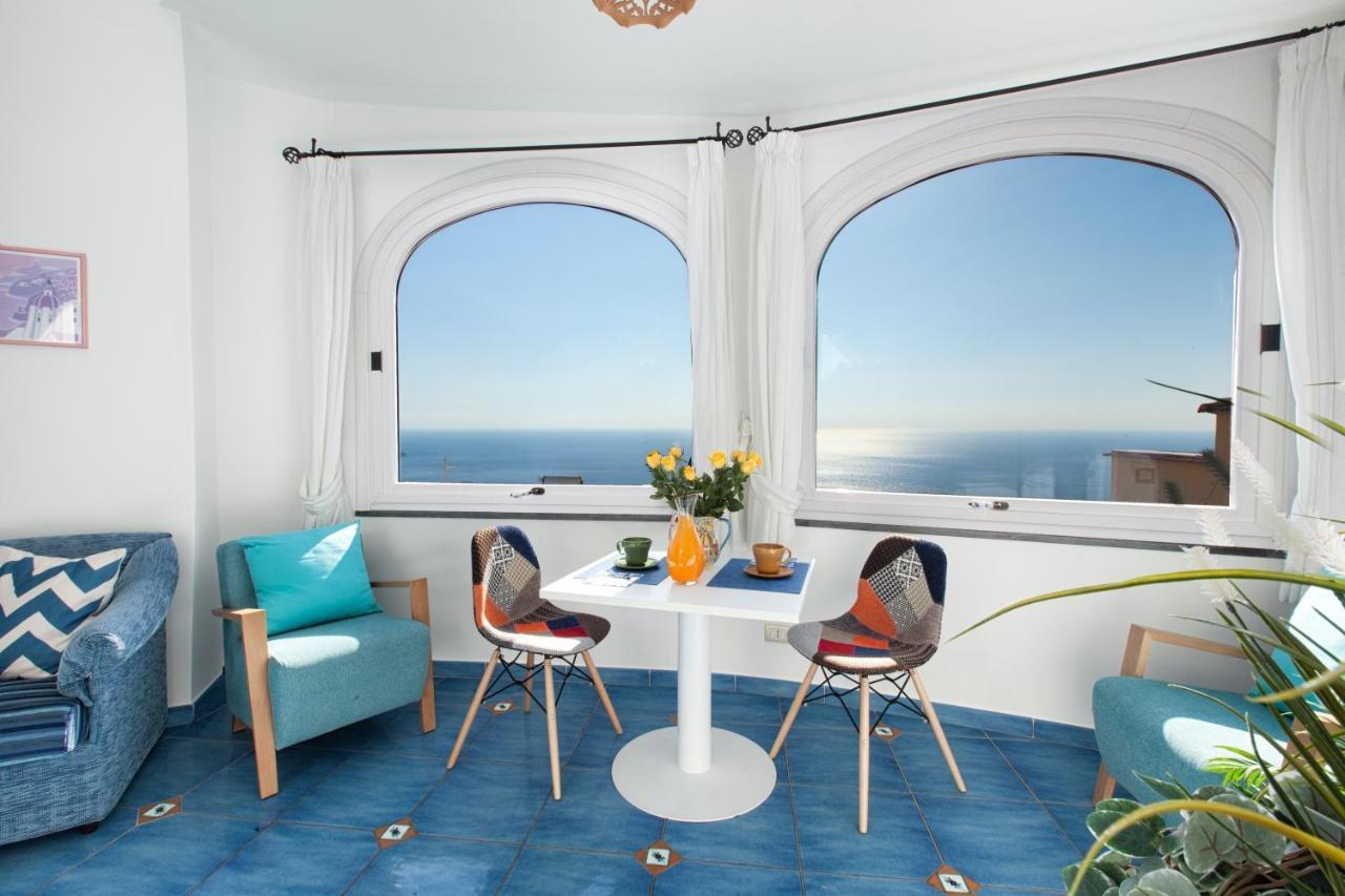Estate4Home - Villa Settemari Positano Bagian luar foto